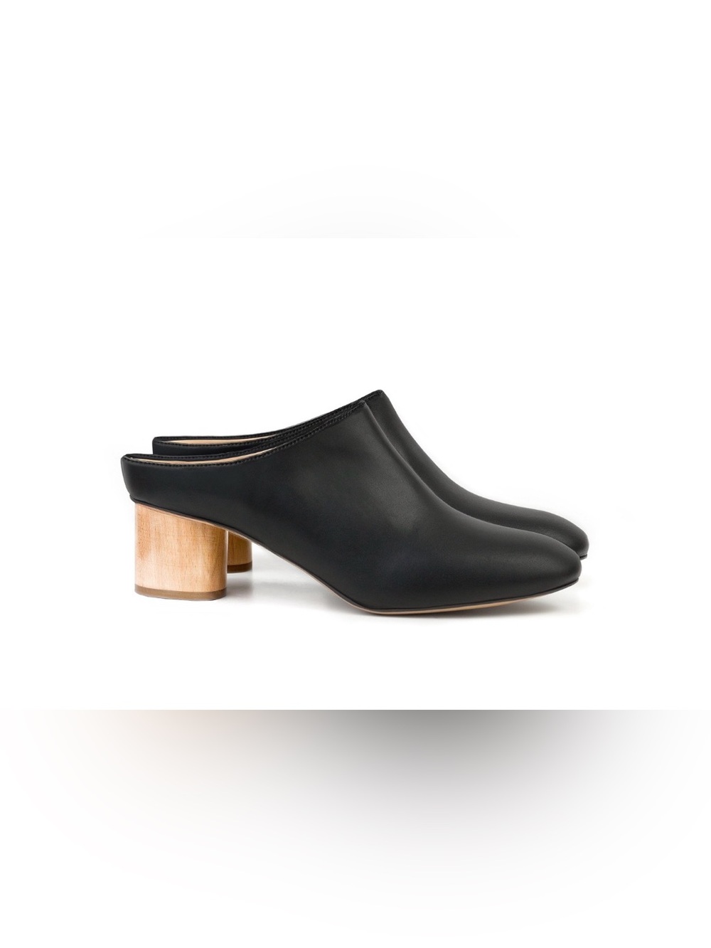Sydney Brown Low Mule - Black
